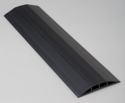 Kabelbrücke Typ 2 - Schwarz - L 3 m x B 75 mm x H 12 mm