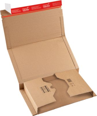 ColomPac Wickelverpackung CP 020 - Wellpappe, Braun, B 388 x T 260 x H 100 mm (C4+) - 20 Stück - Image 8