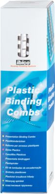 GBC - CombBind Binding Combs - 8mm - White - 100 Pack - Image 7