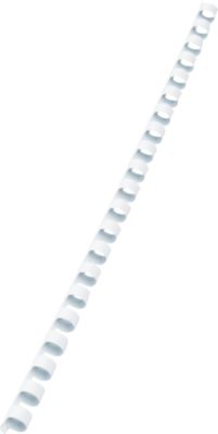 Gbc Weiss Bindegerät Zubehör, Binderücken 10Mm, 21 Ringe, 100 Stk. - Image 5