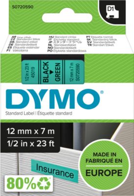 Dymo Schwarz/Grün Original 45019 / S0720590 Directlabel-Etiketten - Image 15