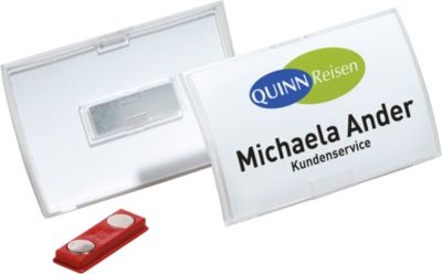 Durable 821519 Namensschild Click Fold Magnet 54 X 90 Mm, 10 Stück - Image 7