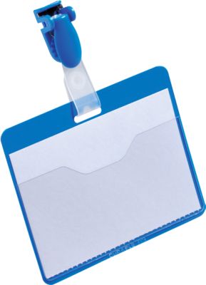 Durable Namensschild 8106 - Blau - 9.0 x 6.0 cm - Image 6