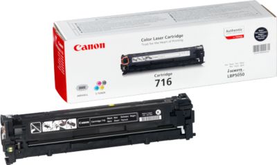 Canon Schwarz Original 716Bk / 1980B002 Toner - Bild 10