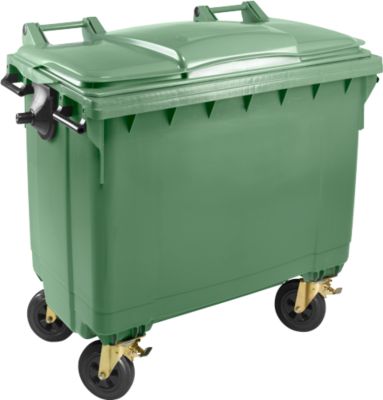 Grandes Cubos De Basura Mgb 660 Fd De Plastico 660 L In Entorno En Schafer Shop