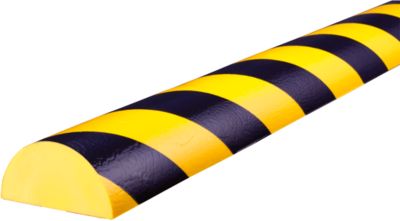 Knuffi® Flächenschutz Typ C+ Halbrund, Gelb/Schwarz, 1m Stück - Image 3