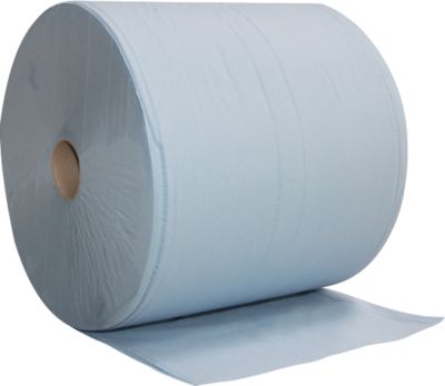 Putztuchrolle Basic Line - 1 Rolle 1000 Blatt - 3-lagig - 380x360mm - Blau - Image 4