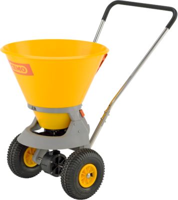 Cemo Streuwagen 35 l - Streubreite 1-4 m - 6-stufig einstellbar - orange - Image 2