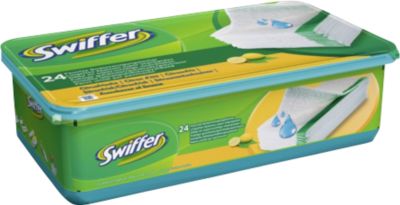 Swiffer MAXI PACK 24 Stück feuchte Bodentücher mit Tausenden von abdriftmindernden Fasern **B-Ware – geprüft** Wet Refills in Weiß - Image 5