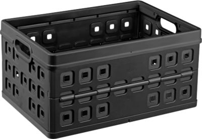 Sunware Schwarz Aufbewahrungsbox, Klappbox Square H6180295 46L (46 L, 54 X 38 X 26.50 Cm) - Bild 4