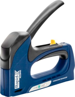 Rapid ALU 940 Handtacker - Typ 140 Heftklammern & Typ 8 Nägel - Aluminium Gehäuse - Blau - Image 5