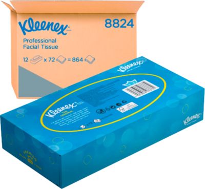 Kleenex® Kosmetiktücher 3-lagig weiß 12x72 Tücher - Image 5