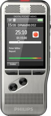Philips Pocket Memo Dpm6000 Digitales Diktiergerät Silber - Image 6