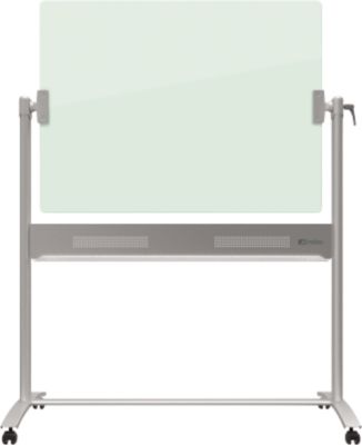 Nobo Glas-Magnettafel - Mobile Whiteboard - 120x90 cm - Weiß - Bild 5
