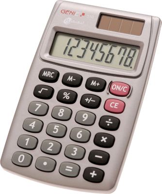 Genie Grau Taschenrechner, 510, 9... (Batteriebetrieb) - Image 5