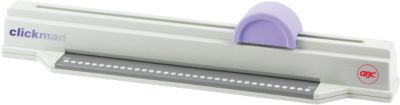 GBC ClickMan - Bindegerät - 145 Blatt Kapazität - 6 Blatt Stanzleistung - Grau/Weiß - Image 3