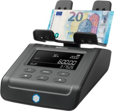 Safescan Schwarz Geldzähler, Geldwaage 6165 (G3) (Geldscheinzähler, Münzzähler) - Image 6