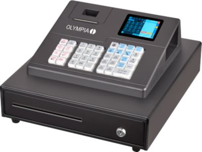 Olympia K100 Registrierkasse - Android 11 - 8 Nutzer - 4,3" Display - Thermodrucker - Schwarz - Image 4