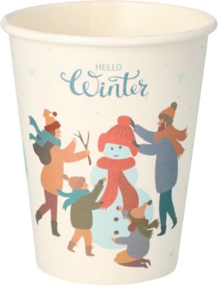 PAPSTAR - Einweg-Trinkbecher Hello Winter - 0,2 l - 50 Stück - Image 3