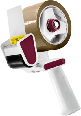 Packbandabroller aus Kunststoff mit Metalleinsatz – Integrierte Klebeband-Ablaufbremse – Für 50mm Klebebandrollen - Image 2