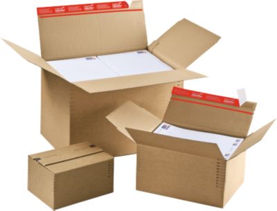 Briefkasten, ColomPac®, braun, höhenverstellbar, HxBxL 130-220 x 216 x 304 mm - (10 Stück) - Image 8