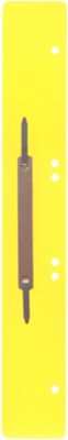 Wekre Heftstreifen DIN A4 Kunststoff Metall 31 cm gelb - Image 3