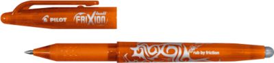 Pilot FriXion Gelroller, radierbar, nachfüllbar, 12 Stück, 0,4 mm, Orange - Bild 2