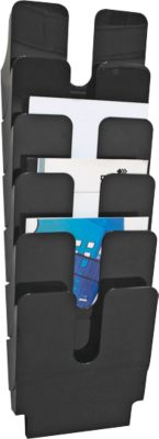 Durable Flexiplus 6 A4-Prospekttaschen, schwarz - Image 9