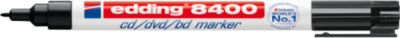 Edding 8400 Cd-Marker - Permanent, Ca. 0,5 - 1 Mm, Schwarz - Image 9