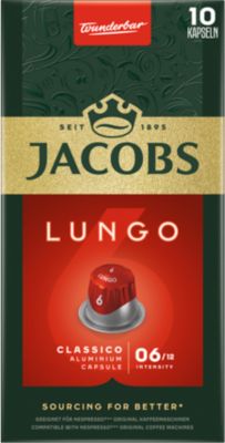 Jacobs LUNGO CLASSICO Kaffeekapseln 10 Stück Nespresso Lungo mild - Image 4