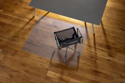 Schreibtischstuhl Unterlage ECO GRIP SOLID für Hartböden – Transparent – 1100 x 1200 mm – Rutschfest & Schwer Entflammbar - Image 12