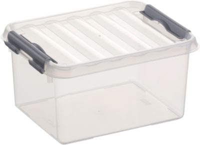 Sunware Q-line Aufbewahrungsbox 2L transparent rechteckig - Bild 4