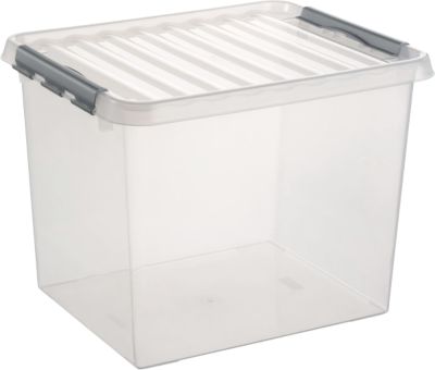 Sunware Transparent Aufbewahrungsbox Q-Line H6162702 52L - Bild 5
