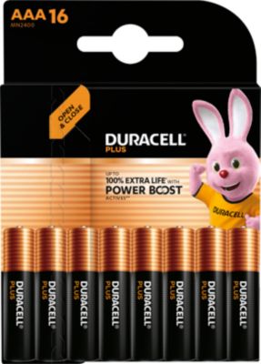 Duracell Alkaline Batterien Plus Extra Life Micro AAA, 1,5 V, 16 Stück - Bild 9