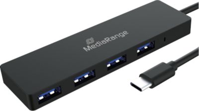 Mediarange Verteiler Usb Type-C Auf Usb 3.0 Verteiler 1:4 - Bild 4