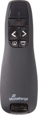 Mediarange Präsentationsfernbedinung Mit 5 Tasten Und Rotem Laserpointer, Schwarz - Image 8