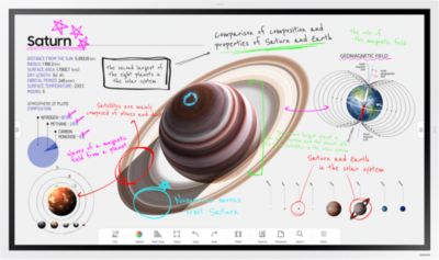 Samsung Flip 3 Wm85b 216Cm (85") 4K Uhd Digitales Flipchart Display Hdmi/Dp Weiß Lh85wmbwlgcxen - Bild 6