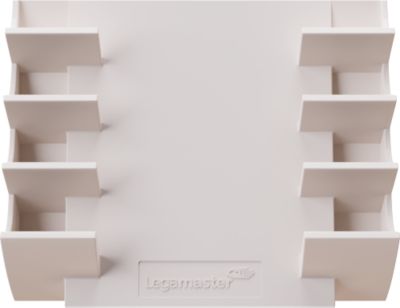 Legamaster Glasboard Markerhalter warmgrau, Kunststoff, 156 g, 130 mm, 153 mm, 40 mm, 201 g - Image 5