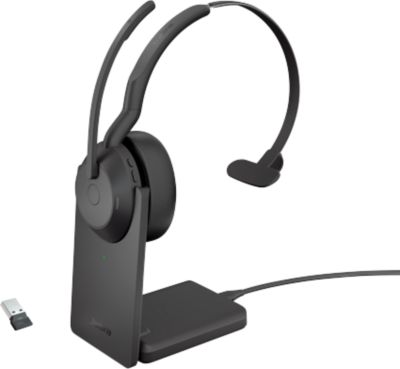 Jabra Evolve2 55 Uc Mono Usb Headset Usb-A Ladestation Schwarz 25599-889-989 - Bild 11
