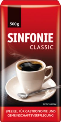 Jacobs Sinfonie Classic gemahlener Kaffee - 500g - Arabica & Robusta Bohnen - Image 3