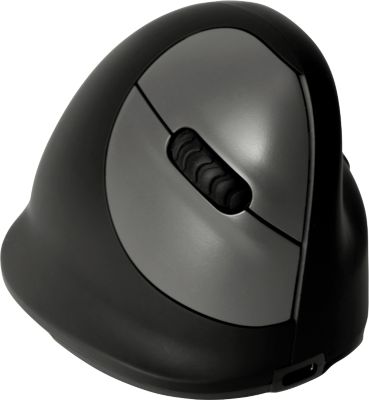 R-GO HE Maus - ergonomische Maus, Größe L, für Rechtshänder, vertikale Maus, 4 Tasten, kabellos - Image 4
