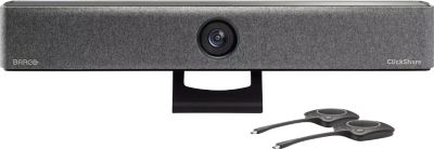 Barco ClickShare Bar Pro mit 2 Buttons, Konferenzgerät, Schwarz, Grau - Image 6