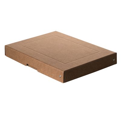 FALKEN Aufbewahrungsbox PURE - Karton - Braun - 24 x 32 x 4 cm - Image 5