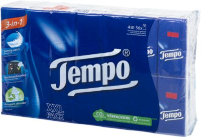 Tempo Weiss Taschentücher + Kosmetiktücher, Gewebe, 56 Stücke - Image 5