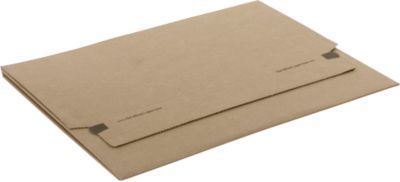 Colompac Braun Versandkarton + Versandbox, Versandkarton Innenmasse: 30,7X-7,5X24,5 Cm (Bxhxt) Aussenmasse: 35X-7,8X25 Cm (Bxhxt) (1 Stk., 30.70 X 30.70 X 7.50 Cm) - Image 4