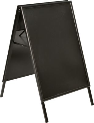 Update Displays Schwarz Prospektständer, Kundenstopper Din A1 2 Fächer (A1) - Image 4