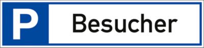 Oem Blau Parkplatzbeschilderung Parkplatz Für Besucher L460xb110 Mm Aluminium Weiß/Blau/Schwarz - Image 4