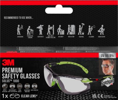 3M Solus Schutzbrille - Gelb - Kunststoff - Bild 3