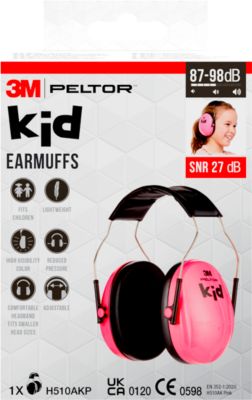 Peltor Geh?Rschutz F?R Kinder, Pink - Bild 6