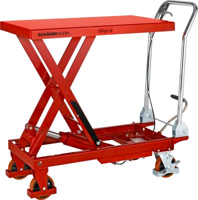 Carro Elevador De Pantografo In Transporte En Schafer Shop